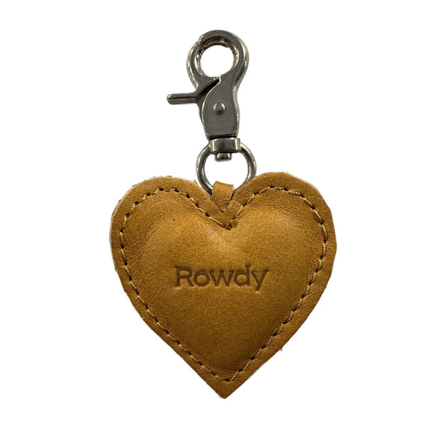 Amber Keychain leather