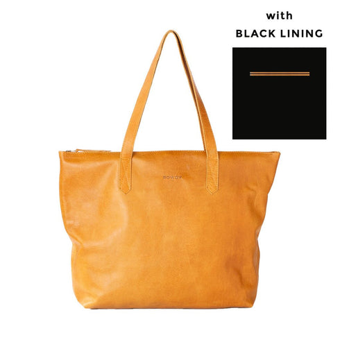 Amber Tote Bag leather