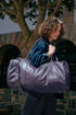 Amethyst Leather Duffel Bag — Subscriber Exclusive leather