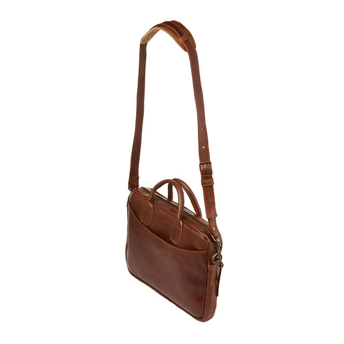 Cedar Slimline Briefcase leather