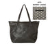 Charcoal Tote Bag leather