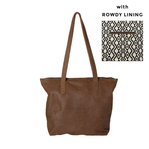 Mountain Tote Bag leather