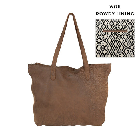Mountain Tote Bag leather