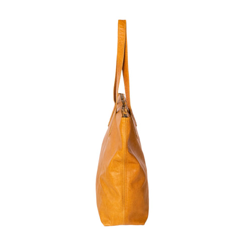 Amber Tote Bag leather