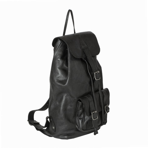 Charcoal Rucksack leather