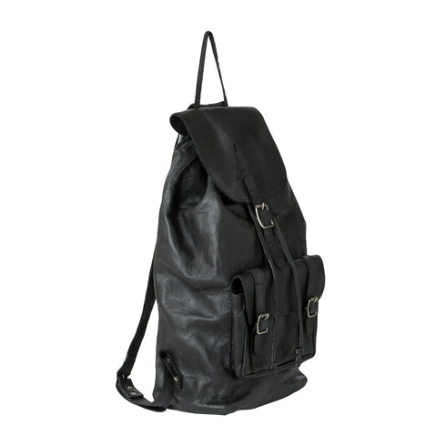 Charcoal Rucksack leather
