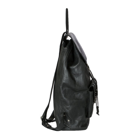 Charcoal Rucksack leather