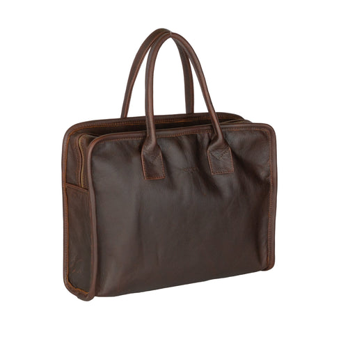 Briefcase / Maple leather