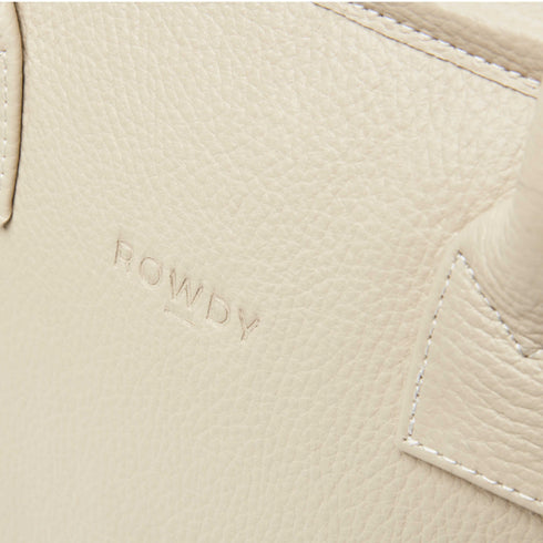 Briefcase / Stone leather