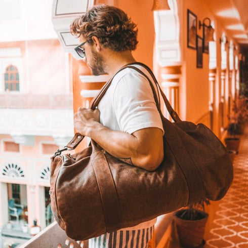 Mountain Duffel Bag leather