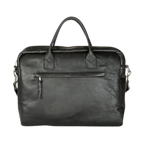 Charcoal Laptop Bag leather