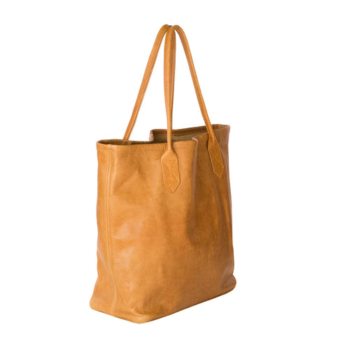Amber Shopper Bag leather