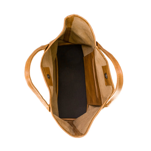 Amber Shopper Bag leather