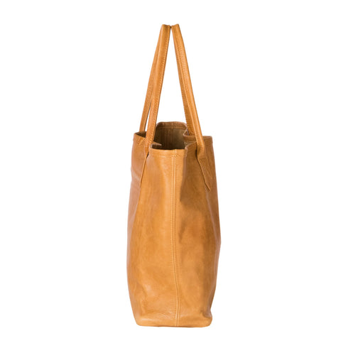 Amber Shopper Bag leather