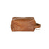 Wash Bag / Cedar leather