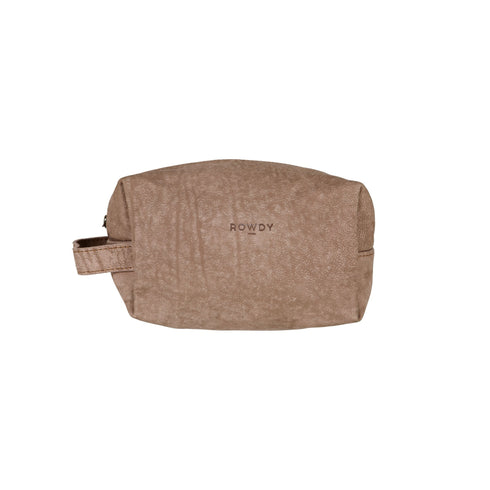 Wash Bag / Boulder leather