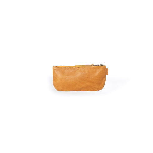 Travel Pouch / Amber leather
