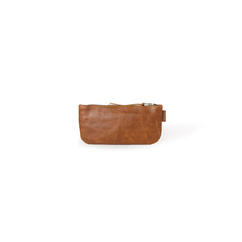 Travel Pouch / Cedar leather