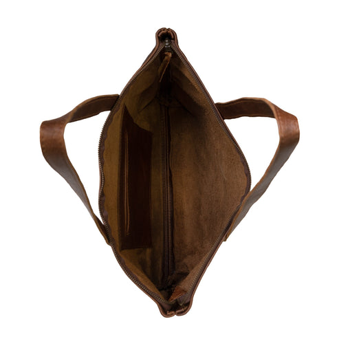 Mountain Tote Bag leather