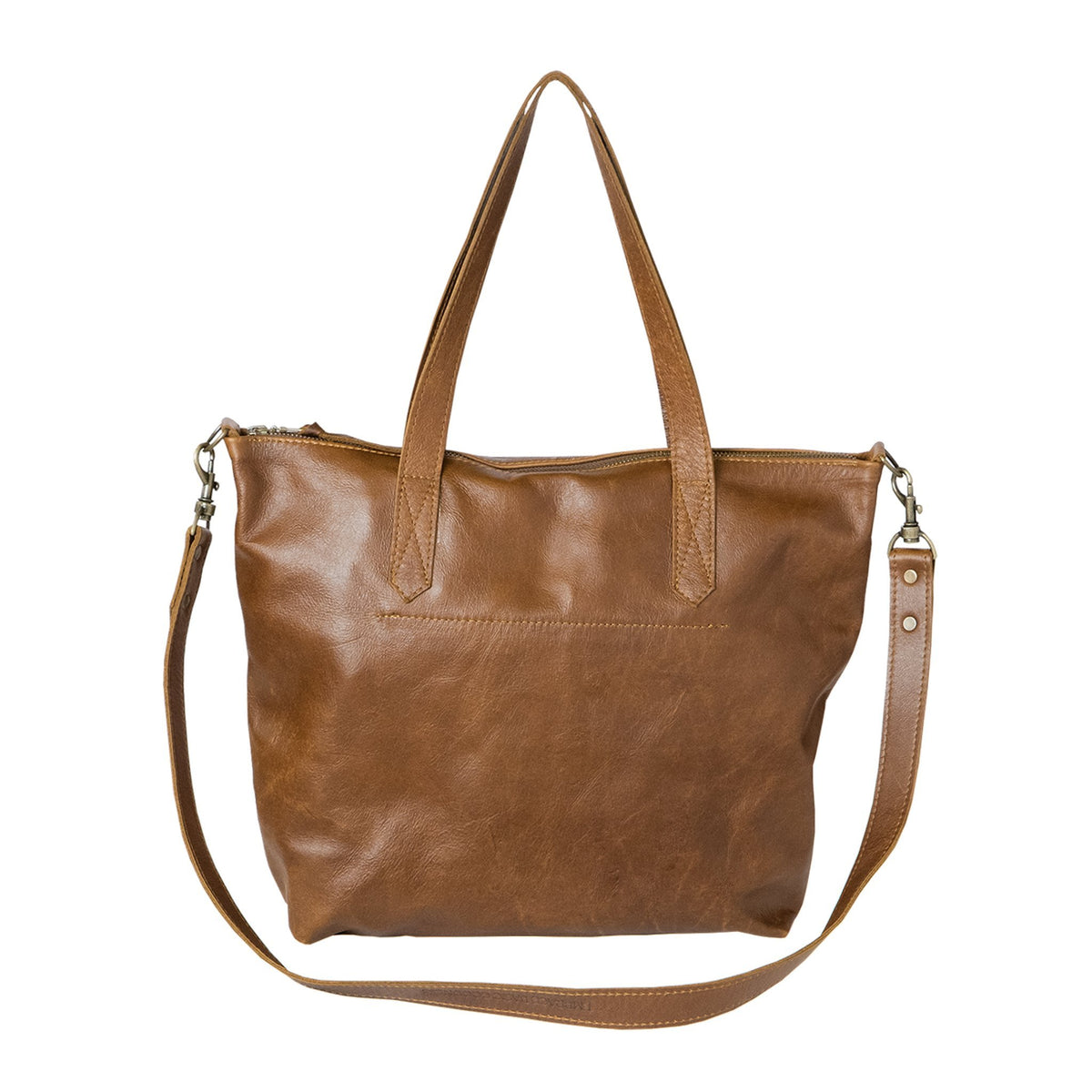 Crossbody Bag in Cedar Leather Leather Crossbody Bags ROWDY