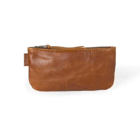 Travel Pouch / Cedar leather