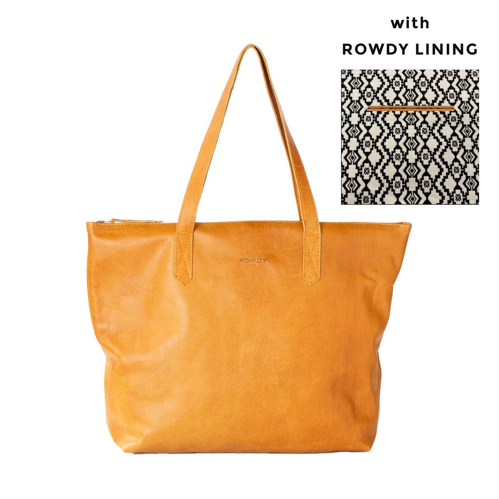 Amber Tote Bag leather