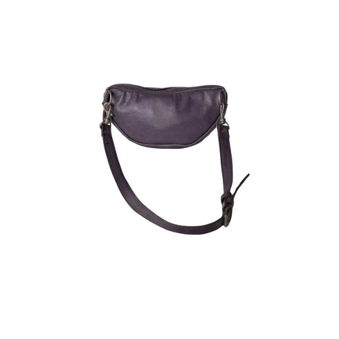 Amethyst Leather Bum Bag — Subscriber Exclusive leather