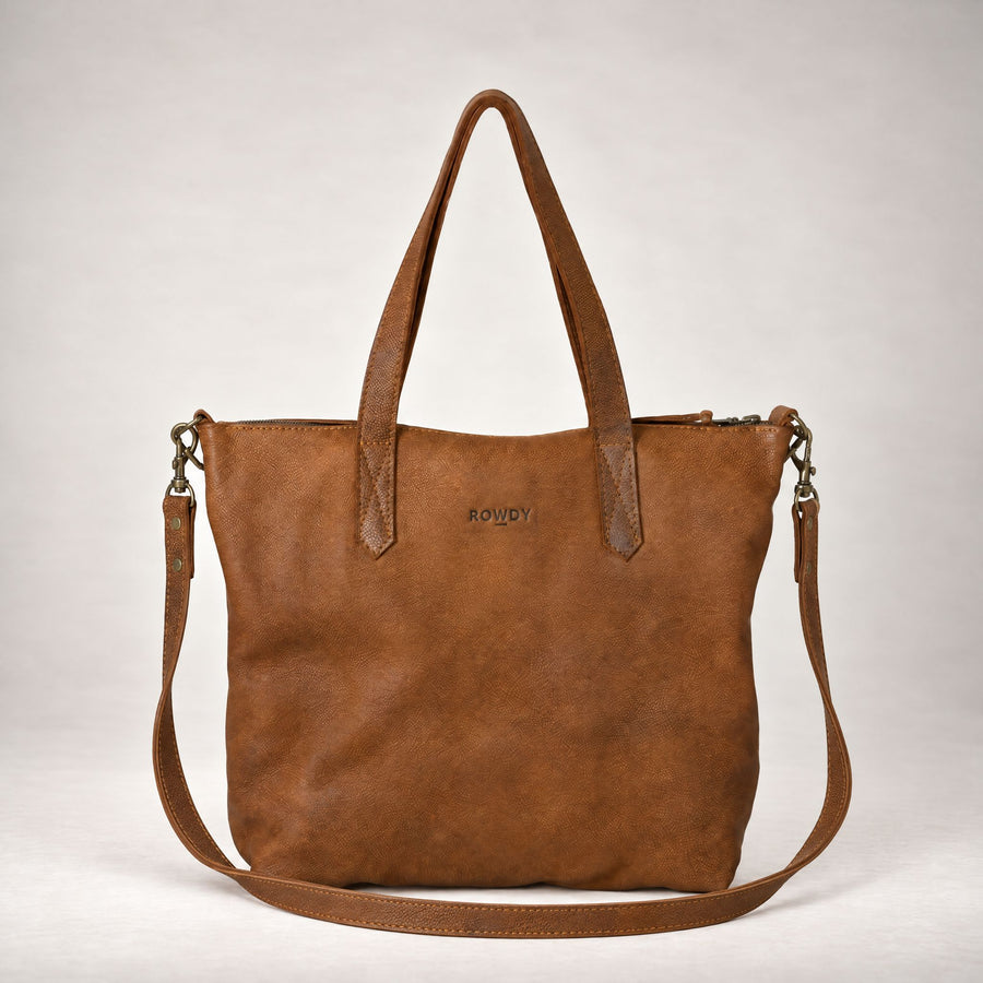 Leather Crossbody Bag in Mountain