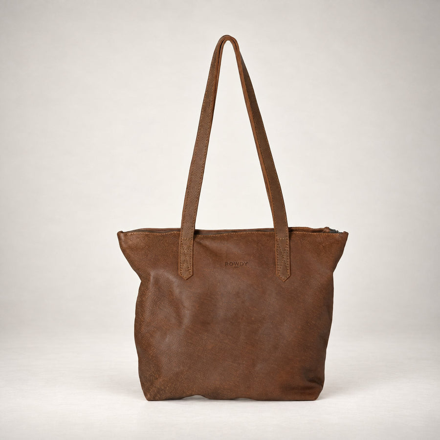 Leather Tote Bag in Mountain