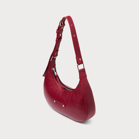 Magma Leather Crescent Bag — Subscriber Exclusive leather