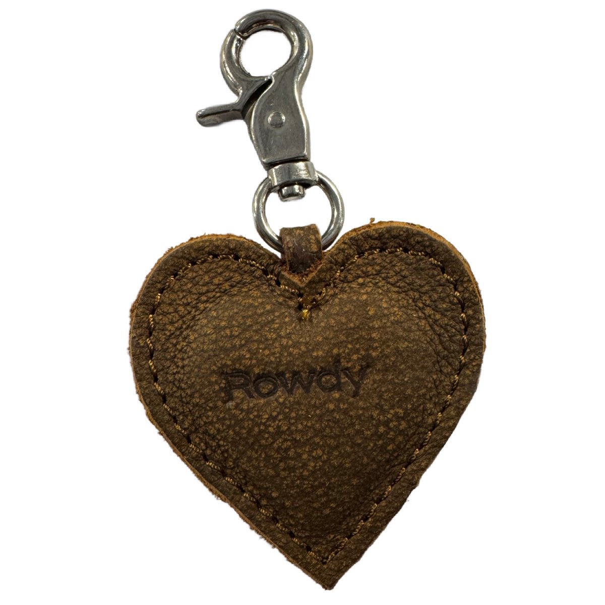 Mohawk Key Chain Mountain Keychain | Velvety Nubuck Leather Fob | ROWDY
