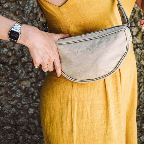 Stone Bum Bag leather