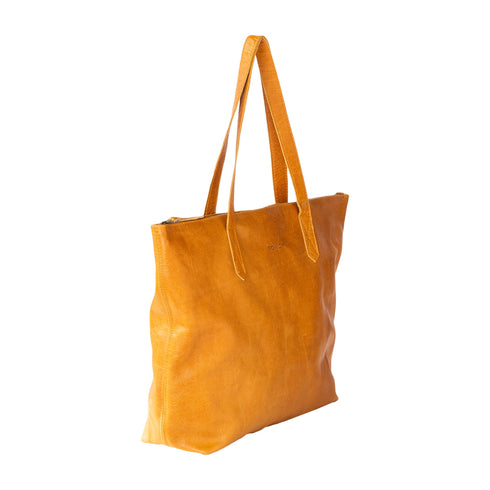 Amber Tote Bag leather