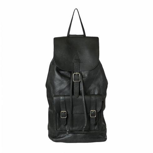 Charcoal Rucksack leather