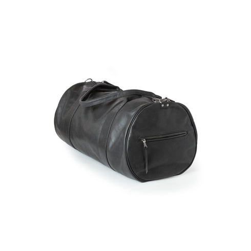 Charcoal Duffel Bag leather