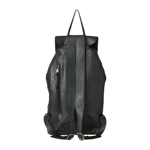 Charcoal Rucksack leather