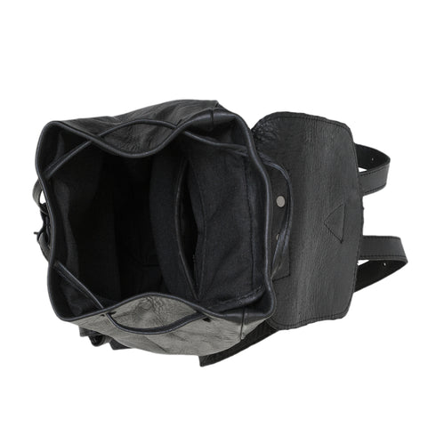 Charcoal Rucksack leather