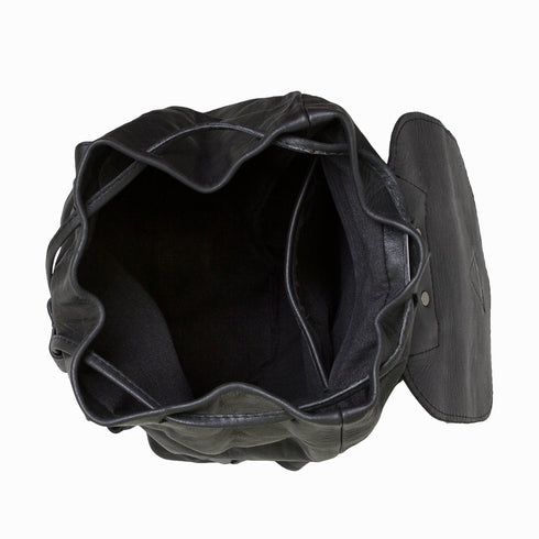 Charcoal Rucksack leather
