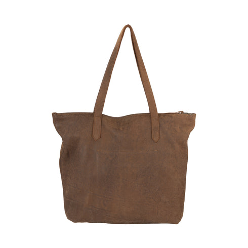 Mountain Tote Bag leather