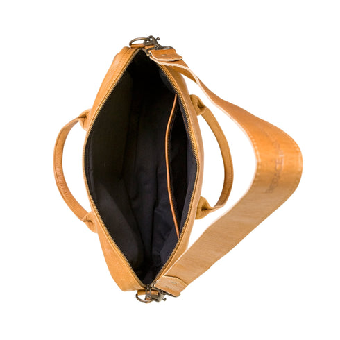 Amber Laptop Bag leather
