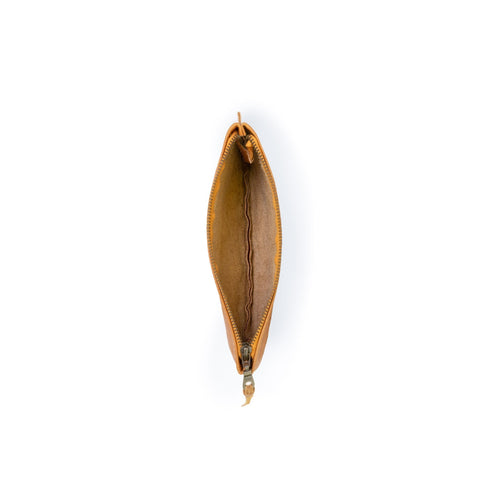 Amber Travel Pouch leather
