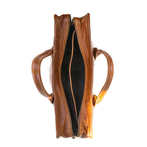 Briefcase / Cedar leather