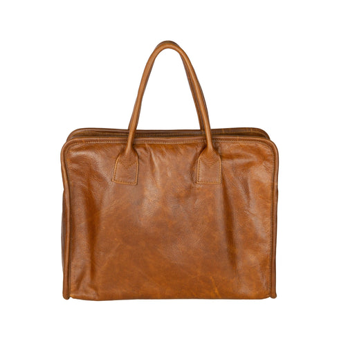 Briefcase / Cedar leather