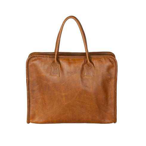 Briefcase / Cedar leather