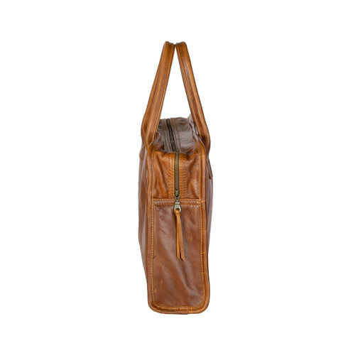 Briefcase / Cedar leather