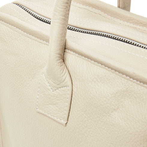 Briefcase / Stone leather