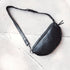 Charcoal Bum Bag leather