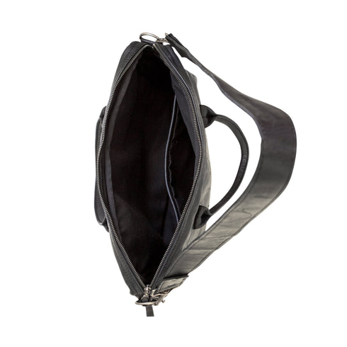 Charcoal Laptop Bag leather