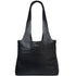 Charcoal Oversized Tote Bag leather