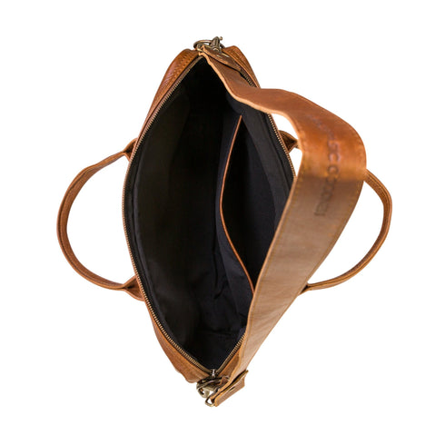 Cedar Laptop Bag leather